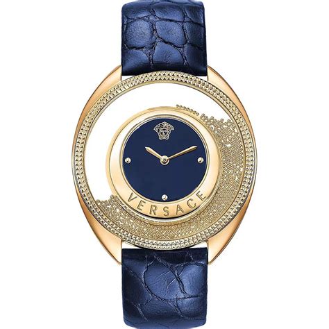 versace destiny spirit micro blue watch 36mm|Versace 36mm Destiny Spirit Floating Spheres Watch W.